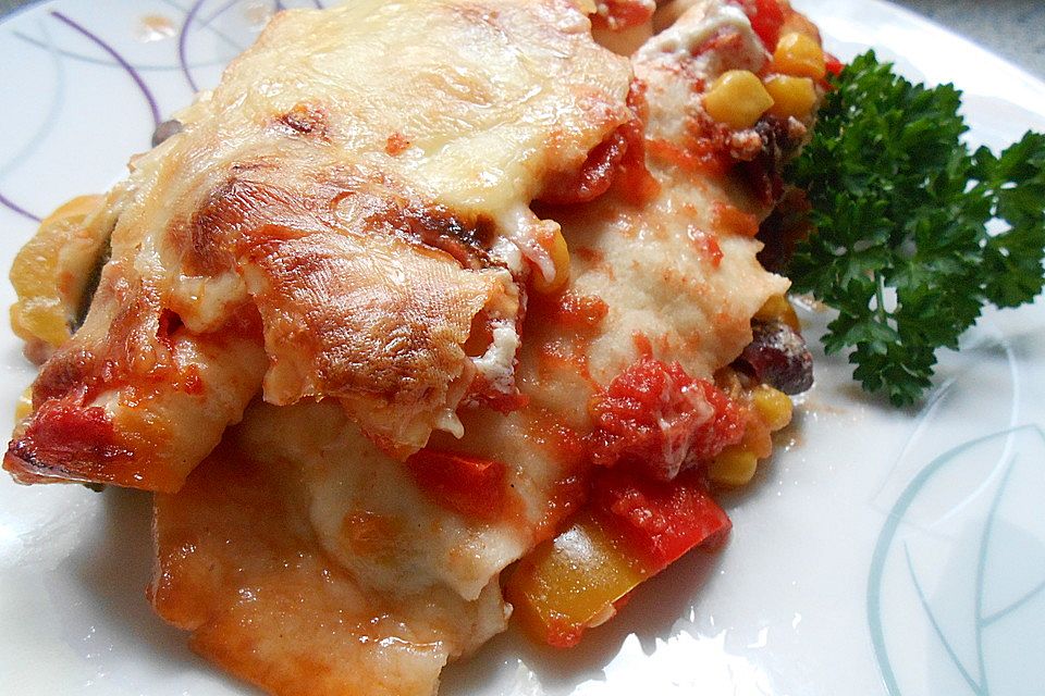 Enchilada verdura Enchilada verdura