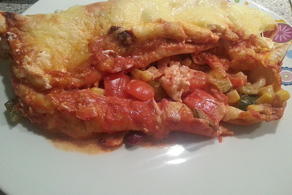 Enchilada verdura Enchilada verdura