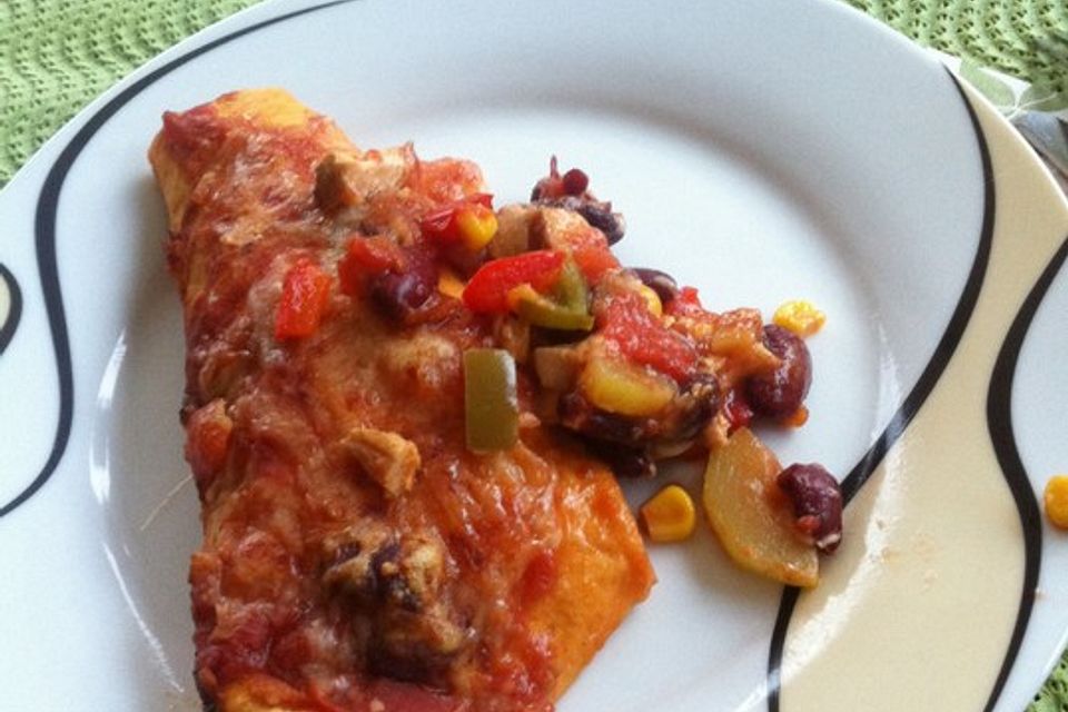 Enchilada verdura Enchilada verdura