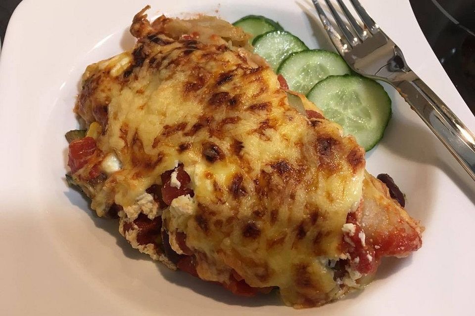 Enchilada verdura Enchilada verdura