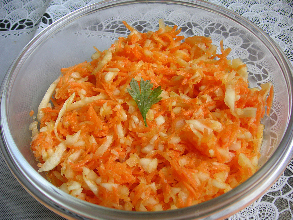 Möhren - Weißkraut - Salat| Chefkoch
