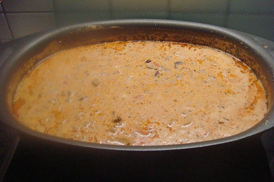 Schnelle Pizzasuppe