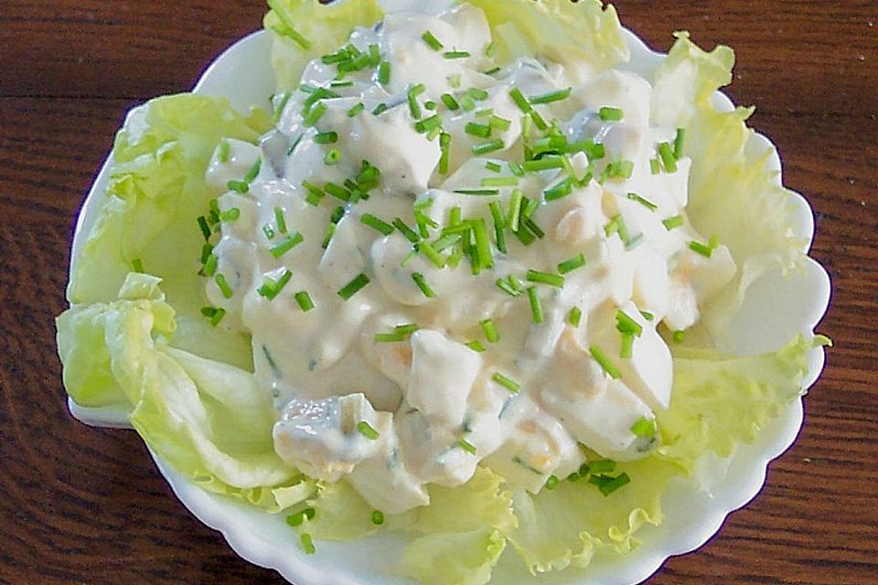 Schnittlauch - Eiersalat Schnittlauch - Eiersalat