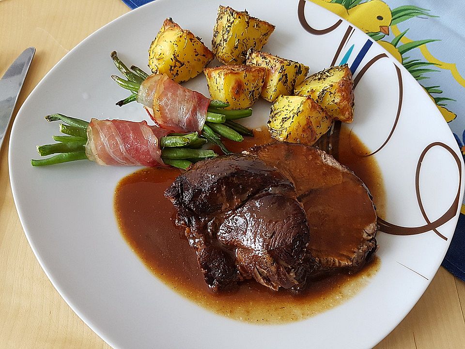 Lammkeule Mit Frühlingsgemüse (rezept Mit Bild)