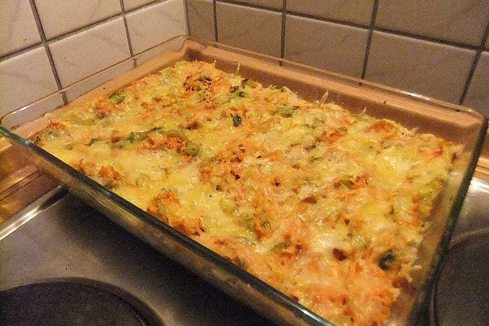 Wunderbare Spitzkohl-Möhren-Lasagne mit Salbei und Muskat