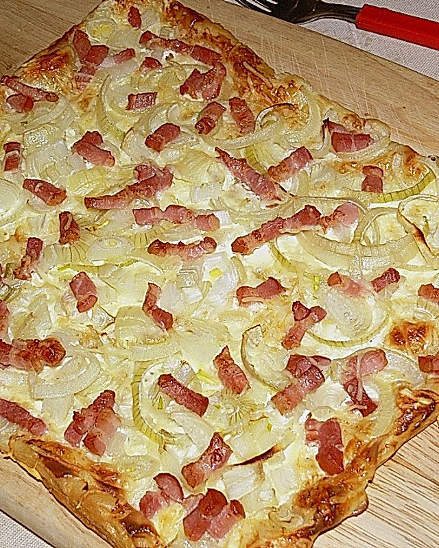 Blätterteig - Pizza