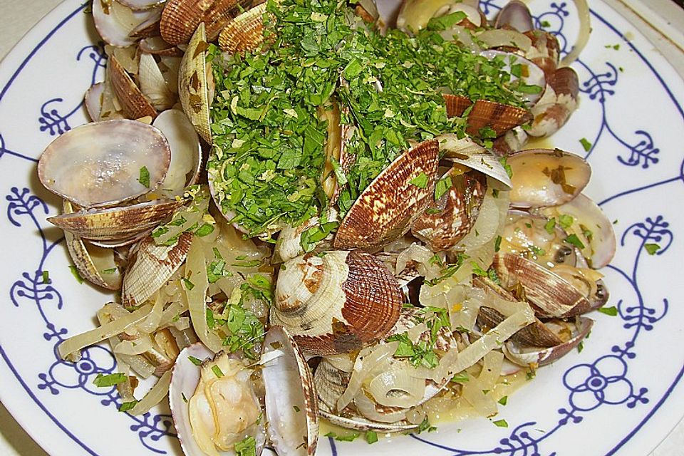 Vongole marinate