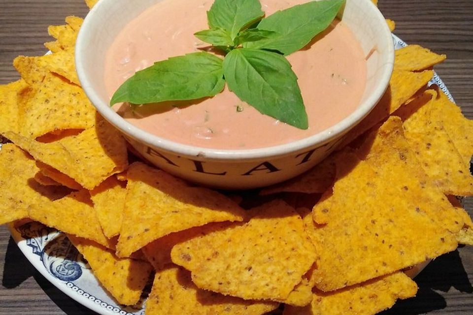 Cremiger Tomaten - Dip, vegan