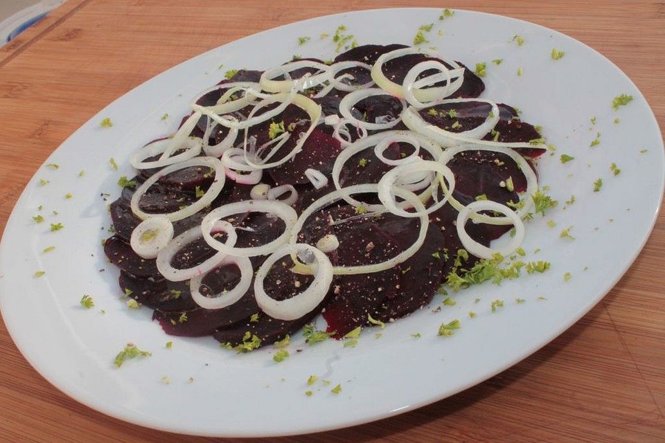 Rote Bete Carpaccio