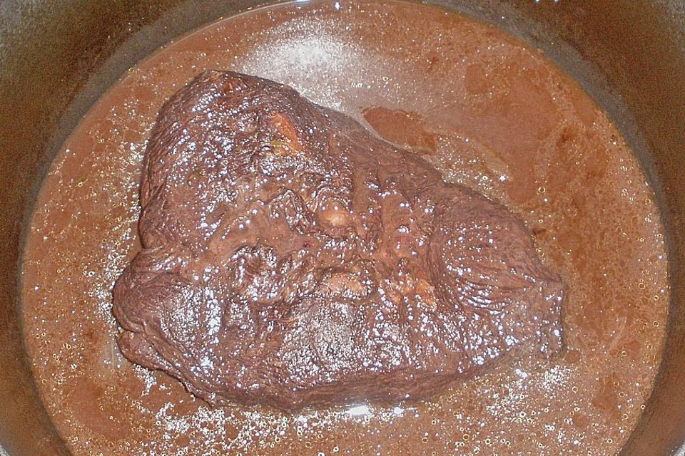 Altbaerlis Glühweinbraten