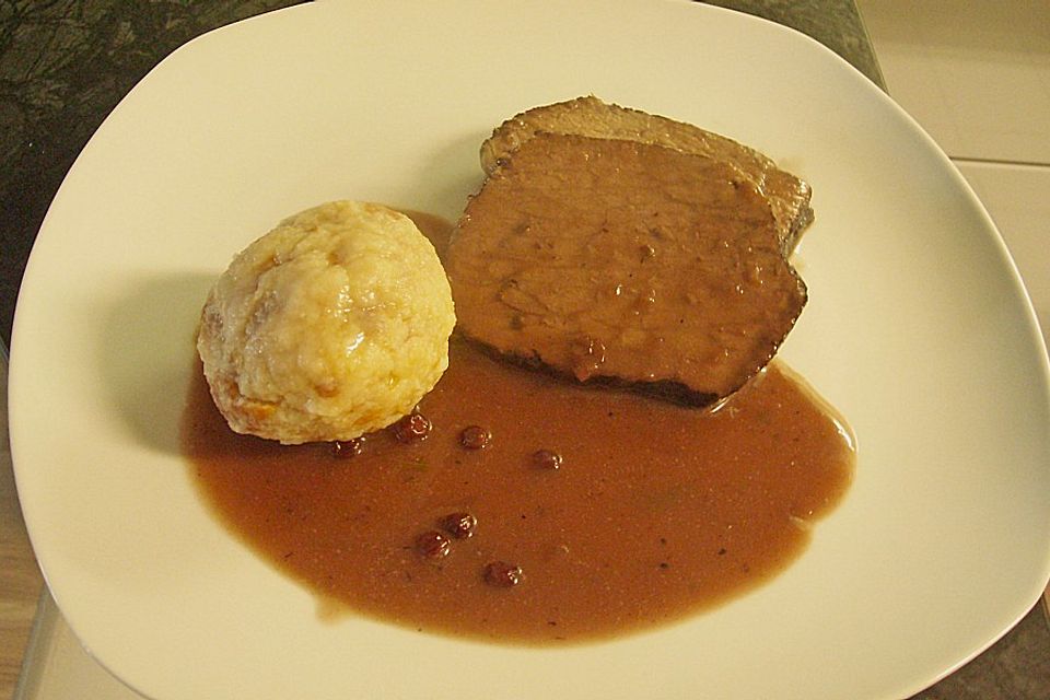 Altbaerlis Glühweinbraten