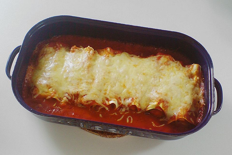 Zucchini - Hackfleisch - Cannelloni