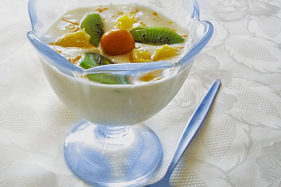 Orangen - Dessert ala Kräuterjule