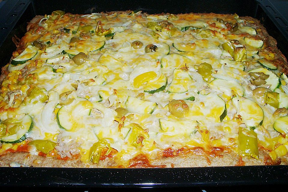 Vollkornpizza á la Souzel