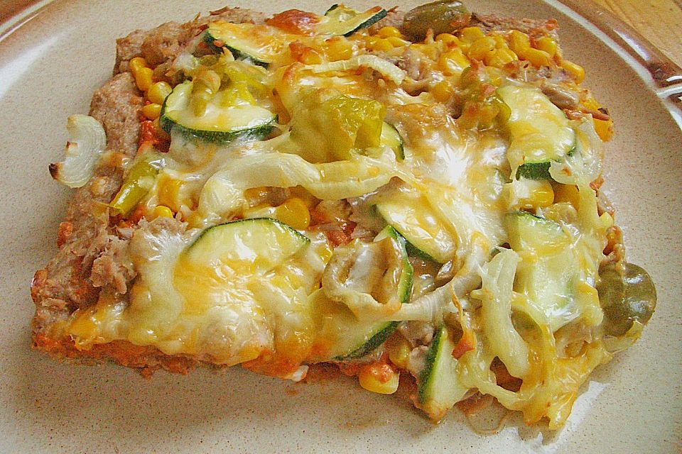 Vollkornpizza á la Souzel