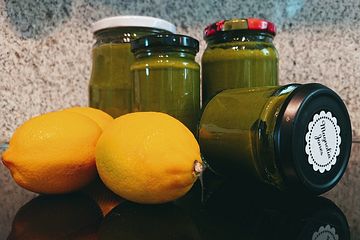 Zitronen - Brennnessel - Mus