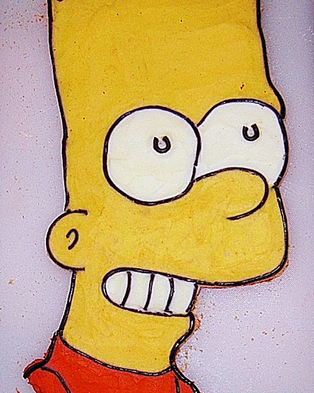 Lettas Bart - Simpson - Torte