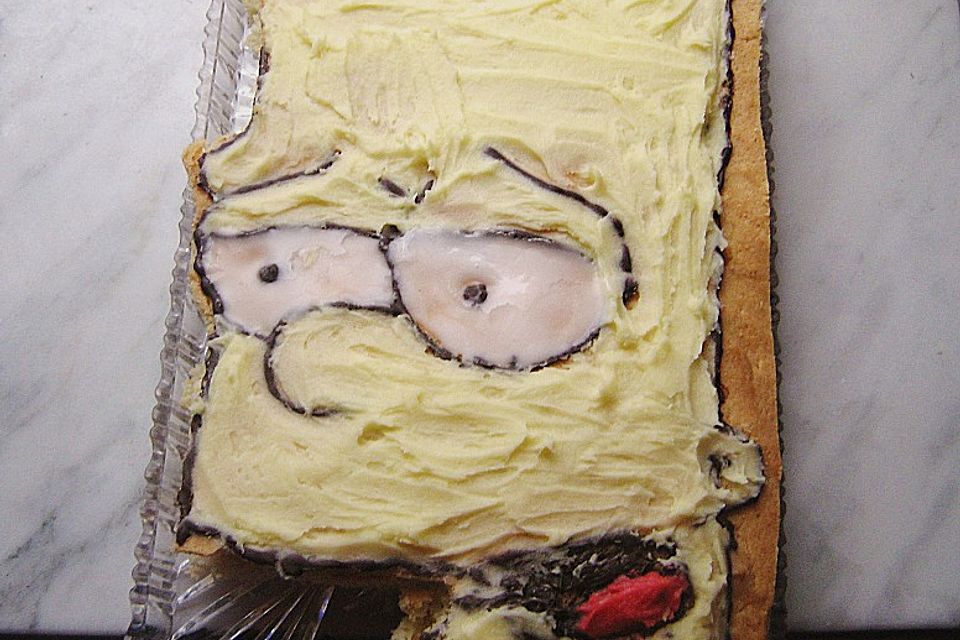 Lettas Bart - Simpson - Torte