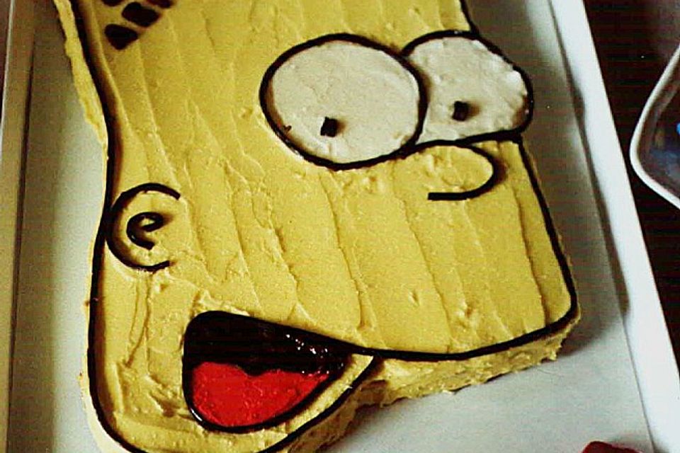 Lettas Bart - Simpson - Torte