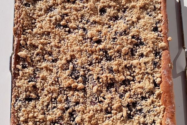 Heidelbeerkuchen mit Streuseln von Eik0| Chefkoch