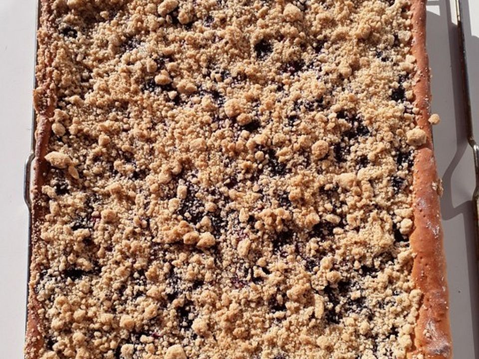 Heidelbeerkuchen mit Streuseln von Eik0| Chefkoch