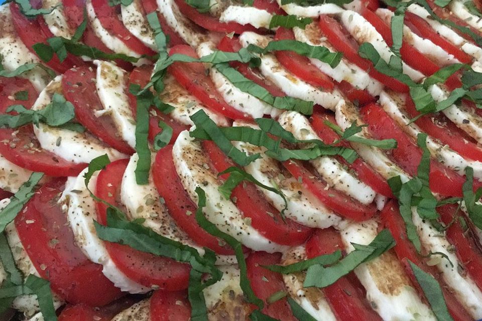 Mozzarella-Tomaten-Salat