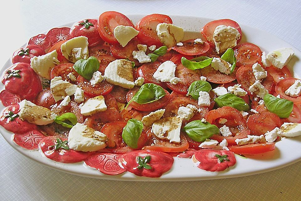 Mozzarella-Tomaten-Salat