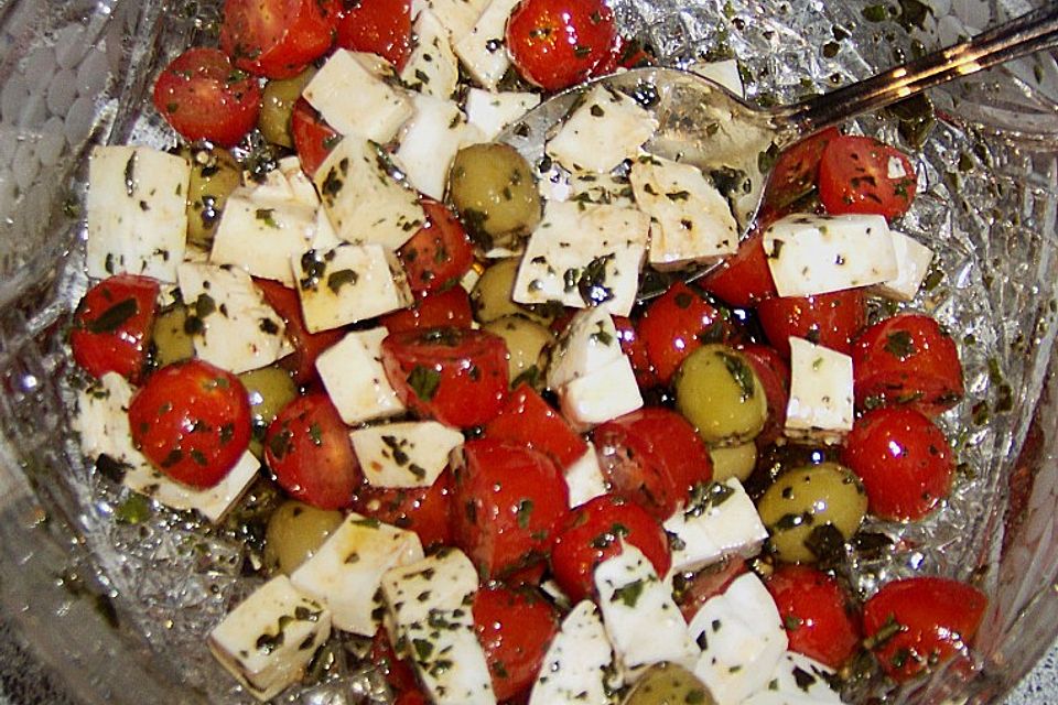 Mozzarella-Tomaten-Salat