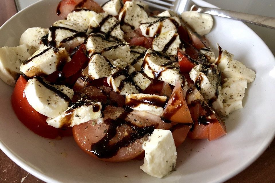 Mozzarella-Tomaten-Salat