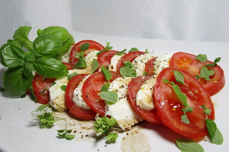 Mozzarella-Tomaten-Salat