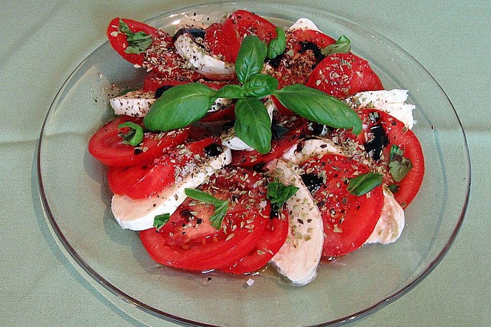 Mozzarella-Tomaten-Salat