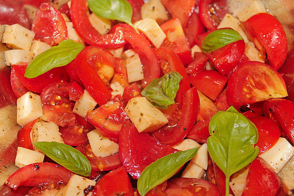 Mozzarella-Tomaten-Salat