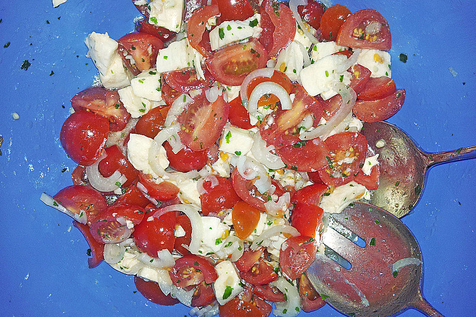 Mozzarella-Tomaten-Salat