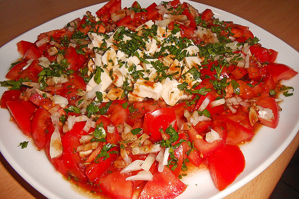 Mozzarella-Tomaten-Salat