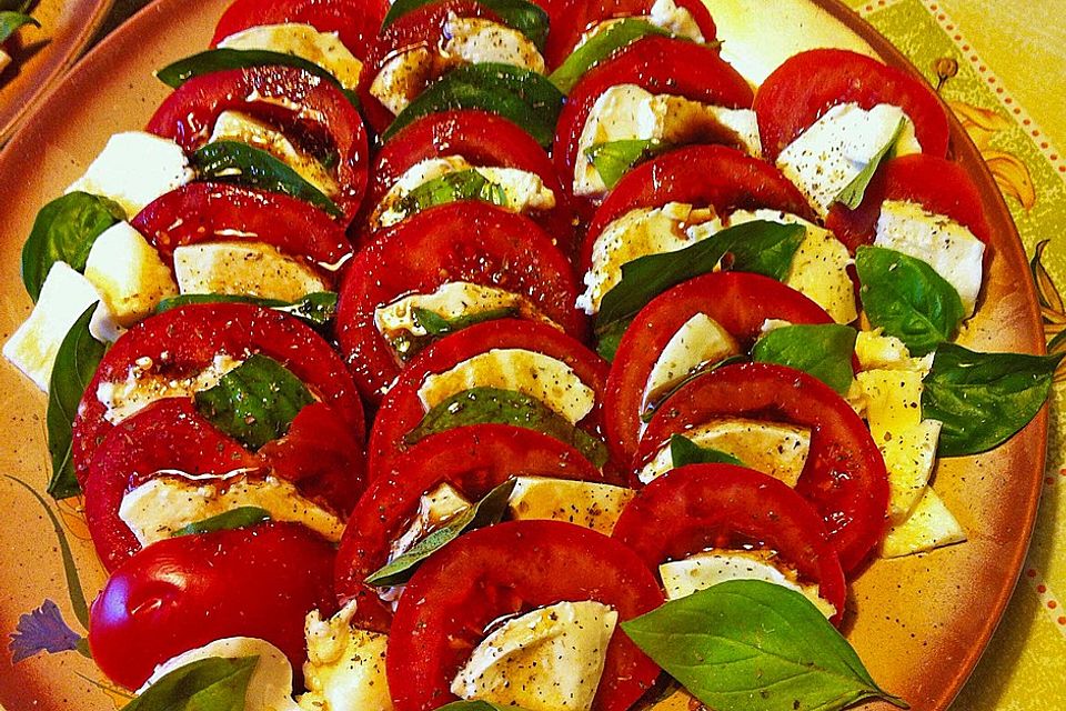 Mozzarella-Tomaten-Salat