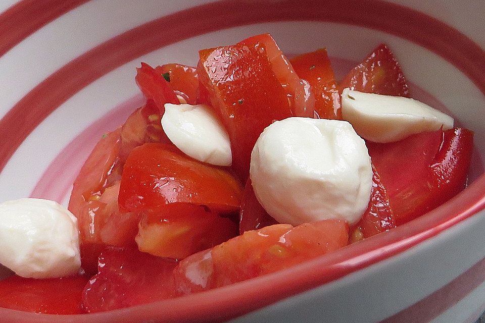 Mozzarella-Tomaten-Salat