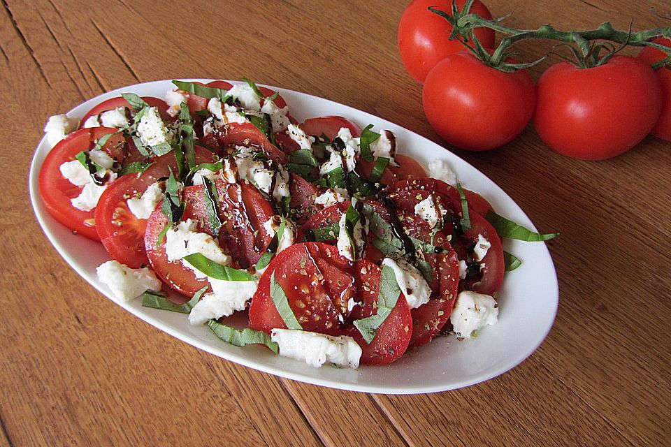 Mozzarella-Tomaten-Salat