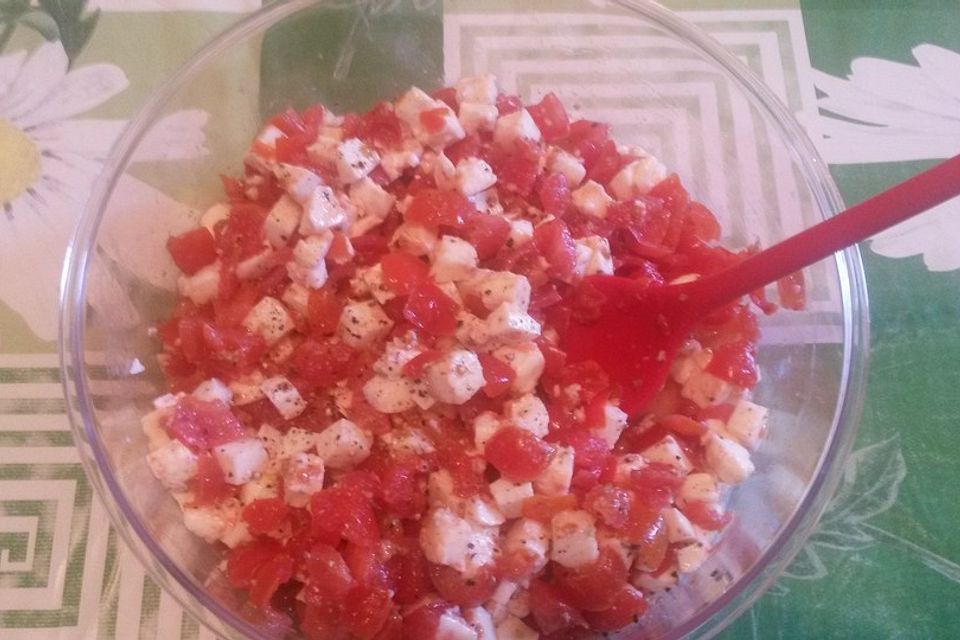 Mozzarella-Tomaten-Salat