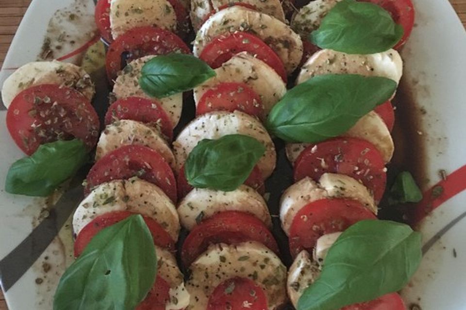 Mozzarella-Tomaten-Salat