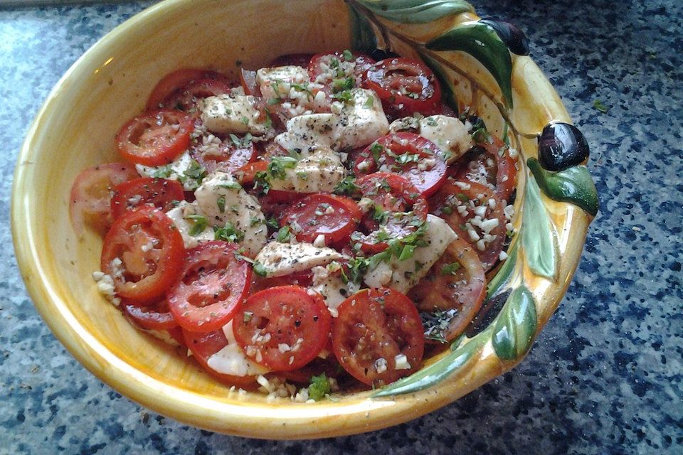 Mozzarella-Tomaten-Salat