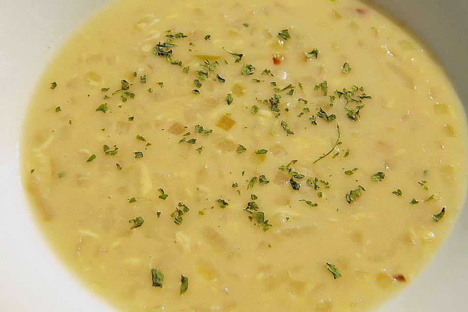 Käse - Zwiebel - Suppe