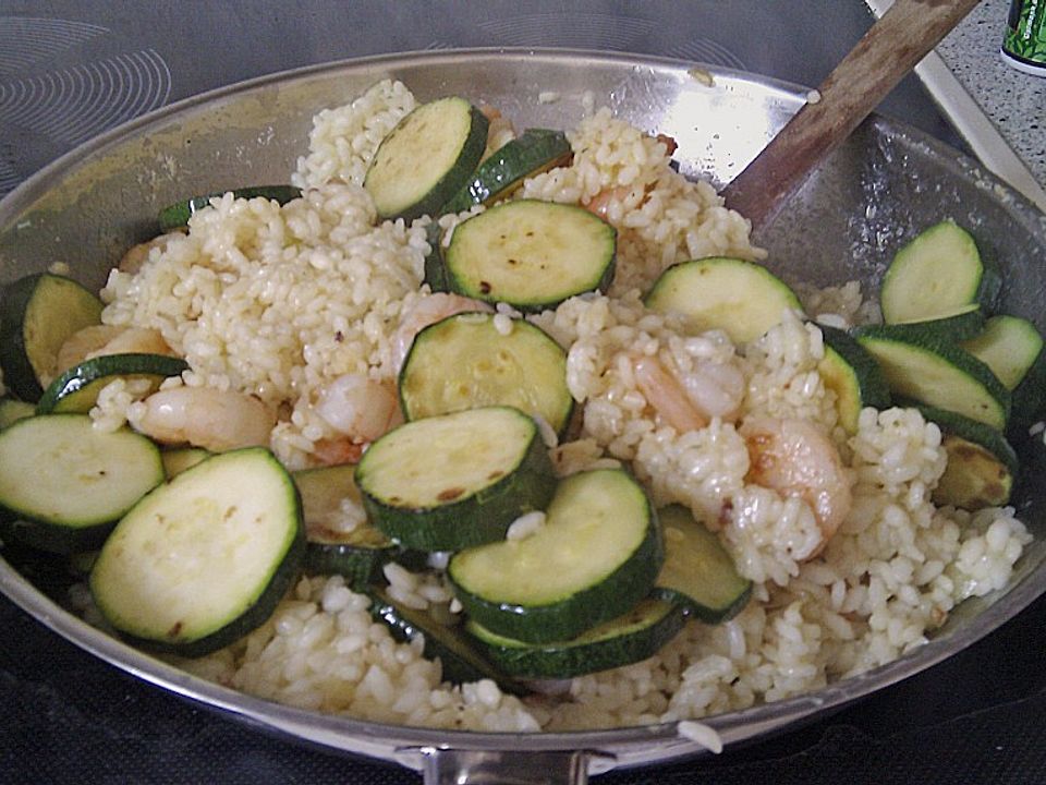 Risotto mit Shrimps und Zucchini von heimwerkerkönig| Chefkoch