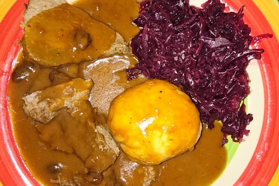 Richtig rheinischer Sauerbraten