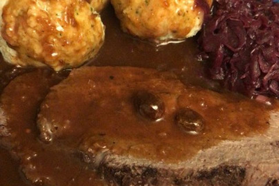 Richtig rheinischer Sauerbraten