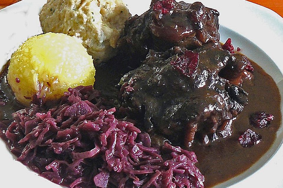 Richtig rheinischer Sauerbraten