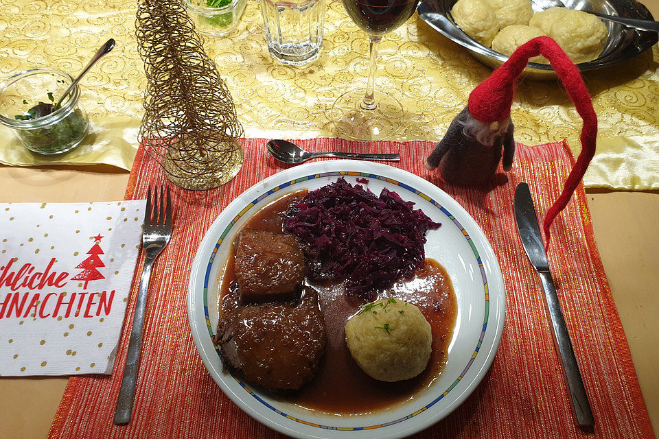 Richtig rheinischer Sauerbraten