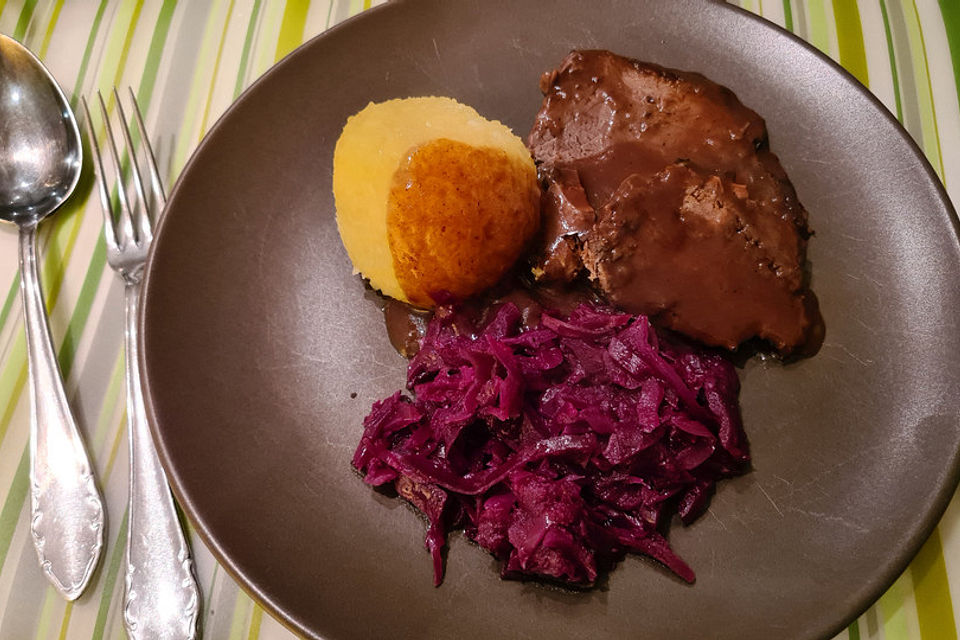 Richtig rheinischer Sauerbraten