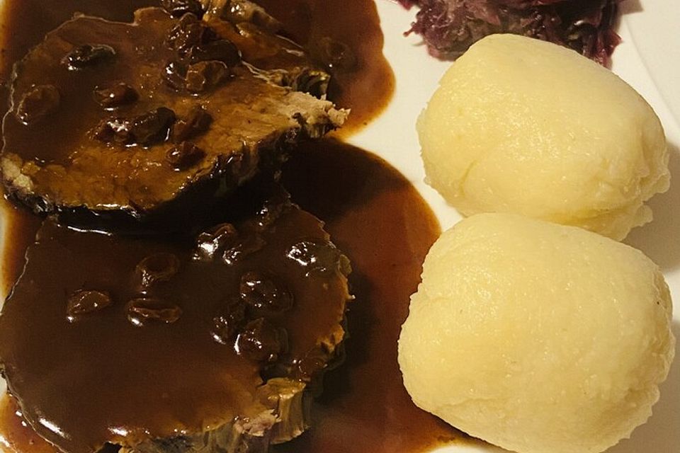 Richtig rheinischer Sauerbraten