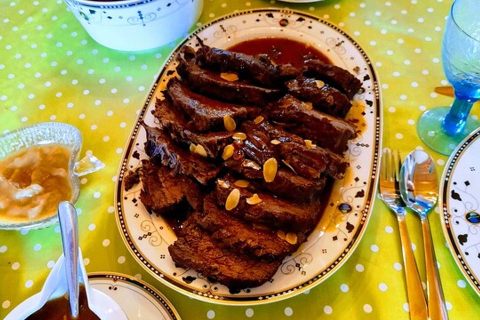 Richtig rheinischer Sauerbraten