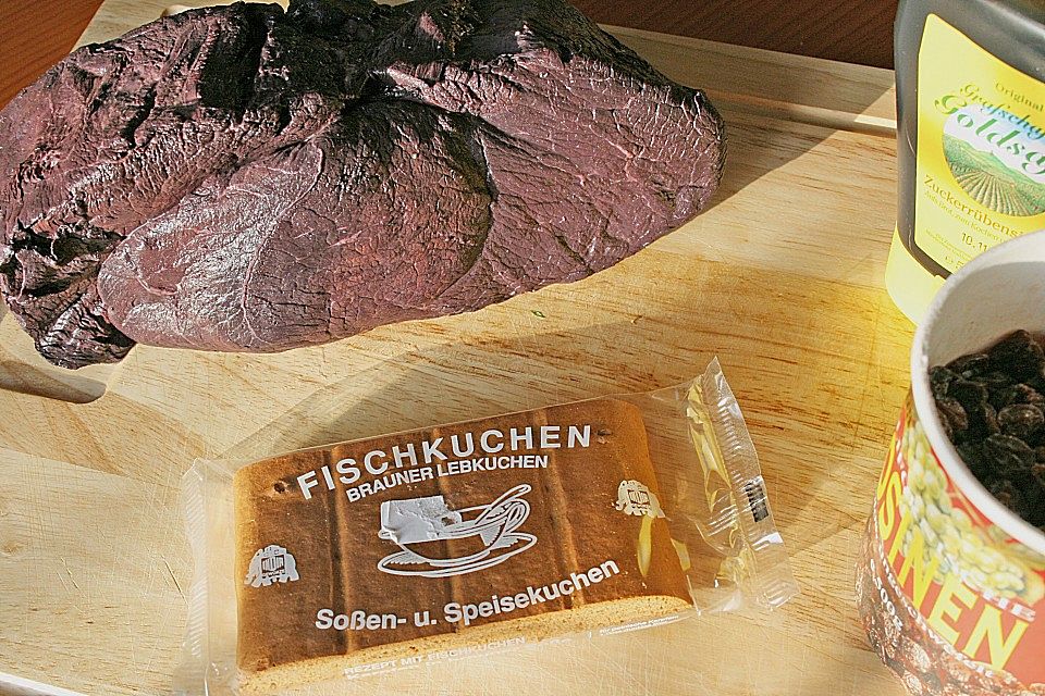 Richtig rheinischer Sauerbraten